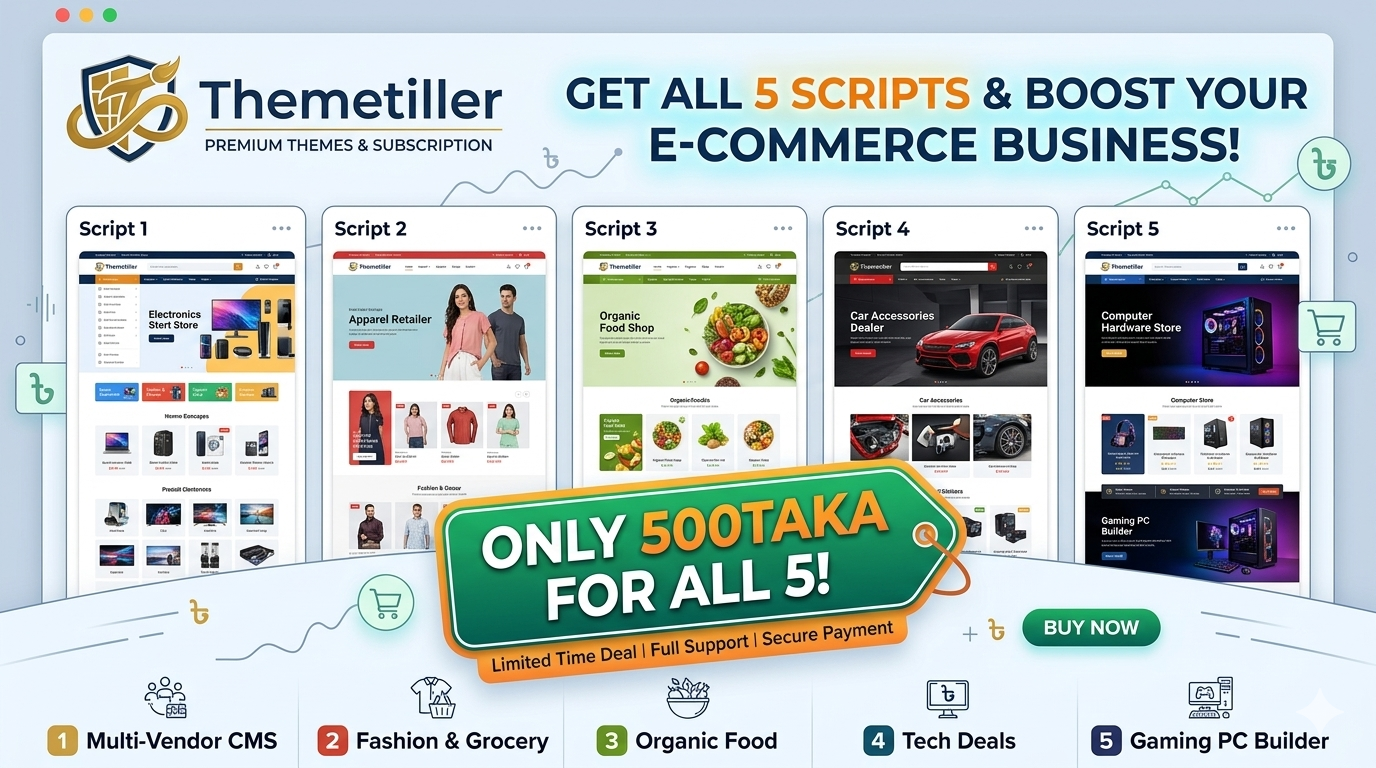 Laravel E-Commerce Combo5